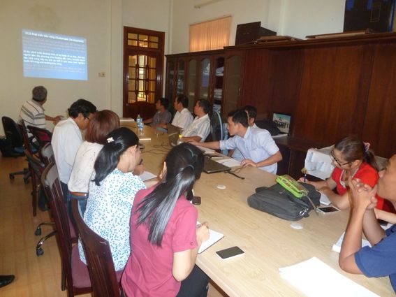 Giảng 3 chủ đề tại công ty Đoàn Ánh Dương