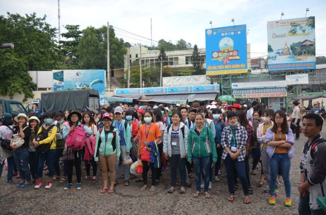 Chuẩn bị ra đảo Hòn Mun