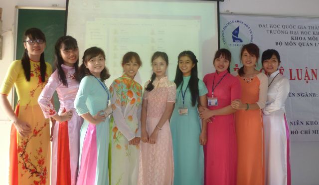 Các bạn SV chuyên ngành VT và GIS