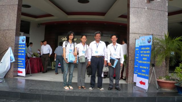 Tham dự hội nghị MDEC tại Kiên Giang