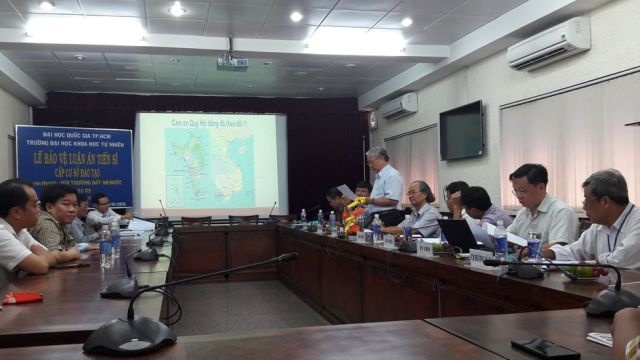 Hội đống chấm luận án cấp Cơ sở Đào tạo