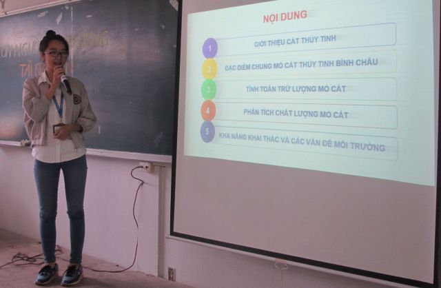 Đánh giá trữ lượng và chất lượng mỏ cát thủy tinh Bình Châu